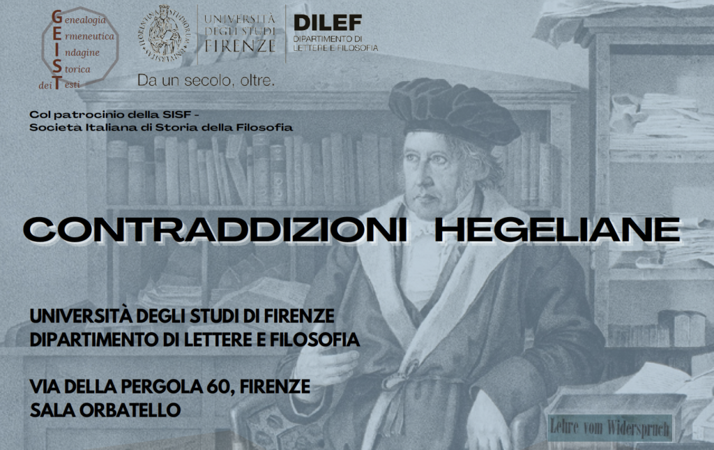 Contraddizioni hegeliane/Hegelian Contradictions